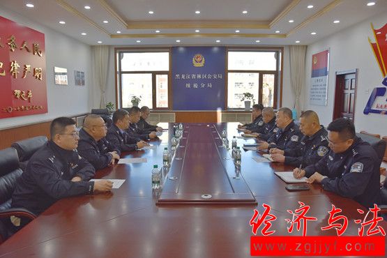 黑龍江省公安廳督察審計總隊 深入綏棱分局檢查指導工作